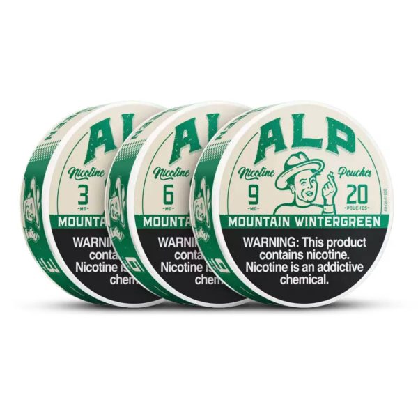 ALP-Nicotine-Pouches-5PK-Mountain-Wintergreen.jpg ALP Nicotine Pouches 5PK Mountain Wintergreen