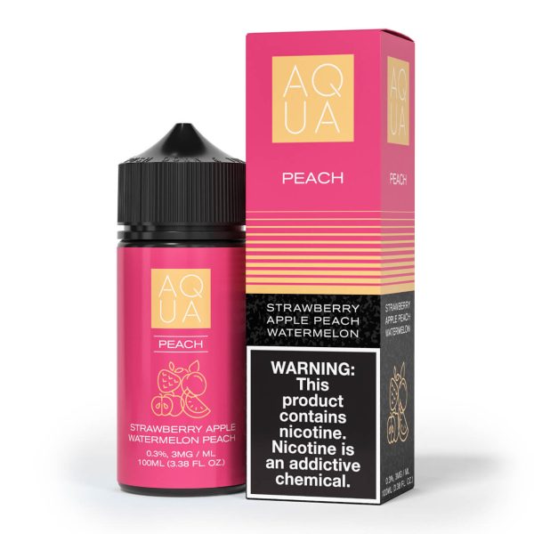 Aqua-Pure-Peach-100ml-E-Juice.jpg Aqua Pure Peach 100ml E Juice