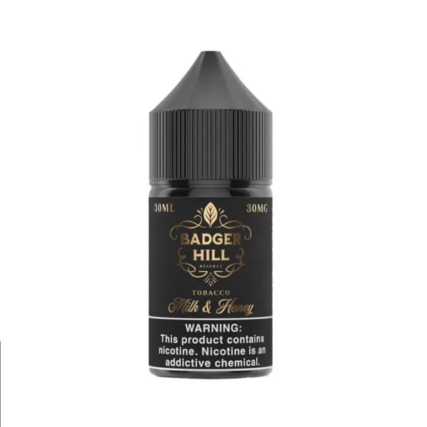 Badger-Hill-Reserve-Salt-Milk-Honey-Tobacco-30ml-E-Juice-jpg.webp Badger Hill Reserve Salt Milk Honey Tobacco 30ml E Juice