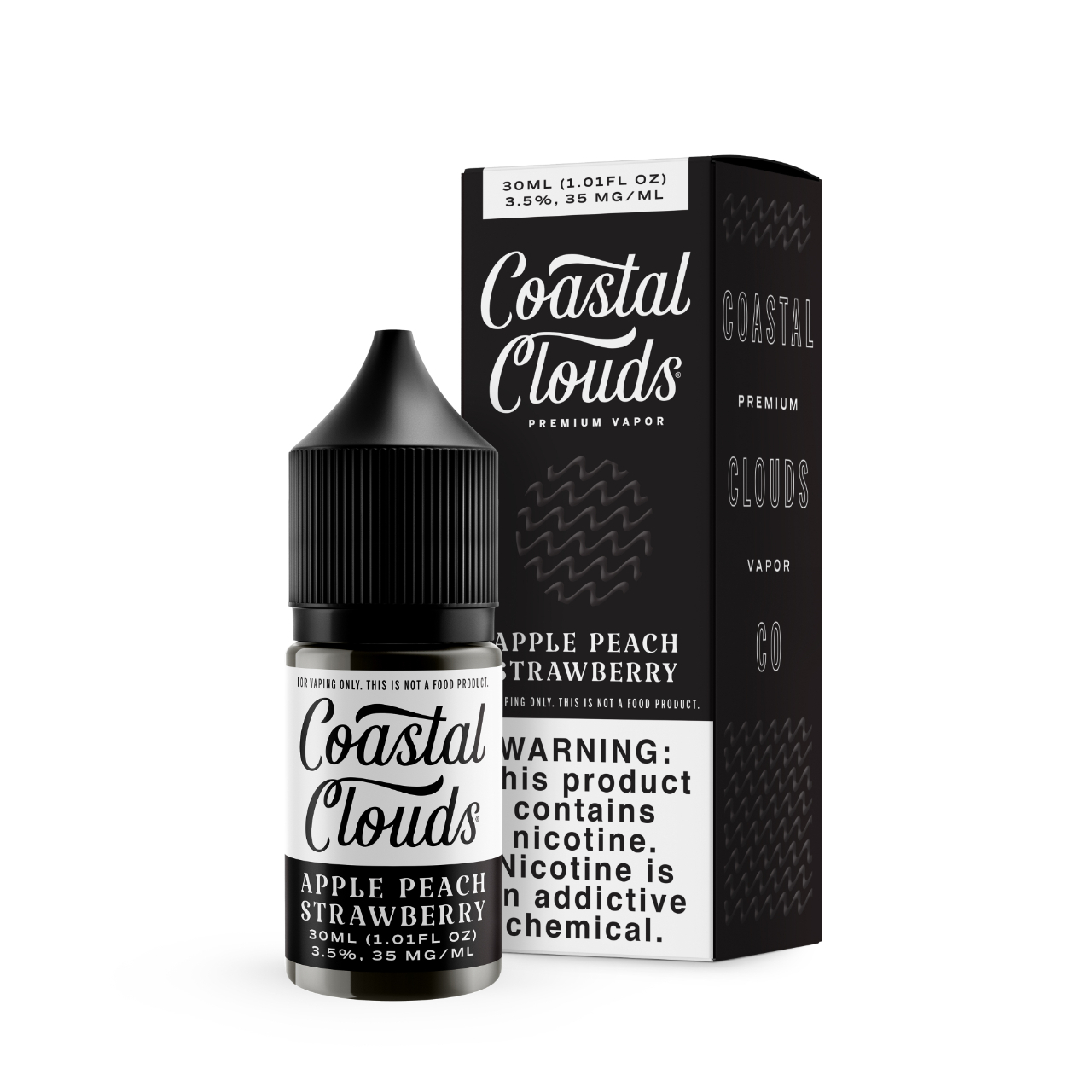 CCNV 30ML Box And Bottle Apple Peach Strawberry copy