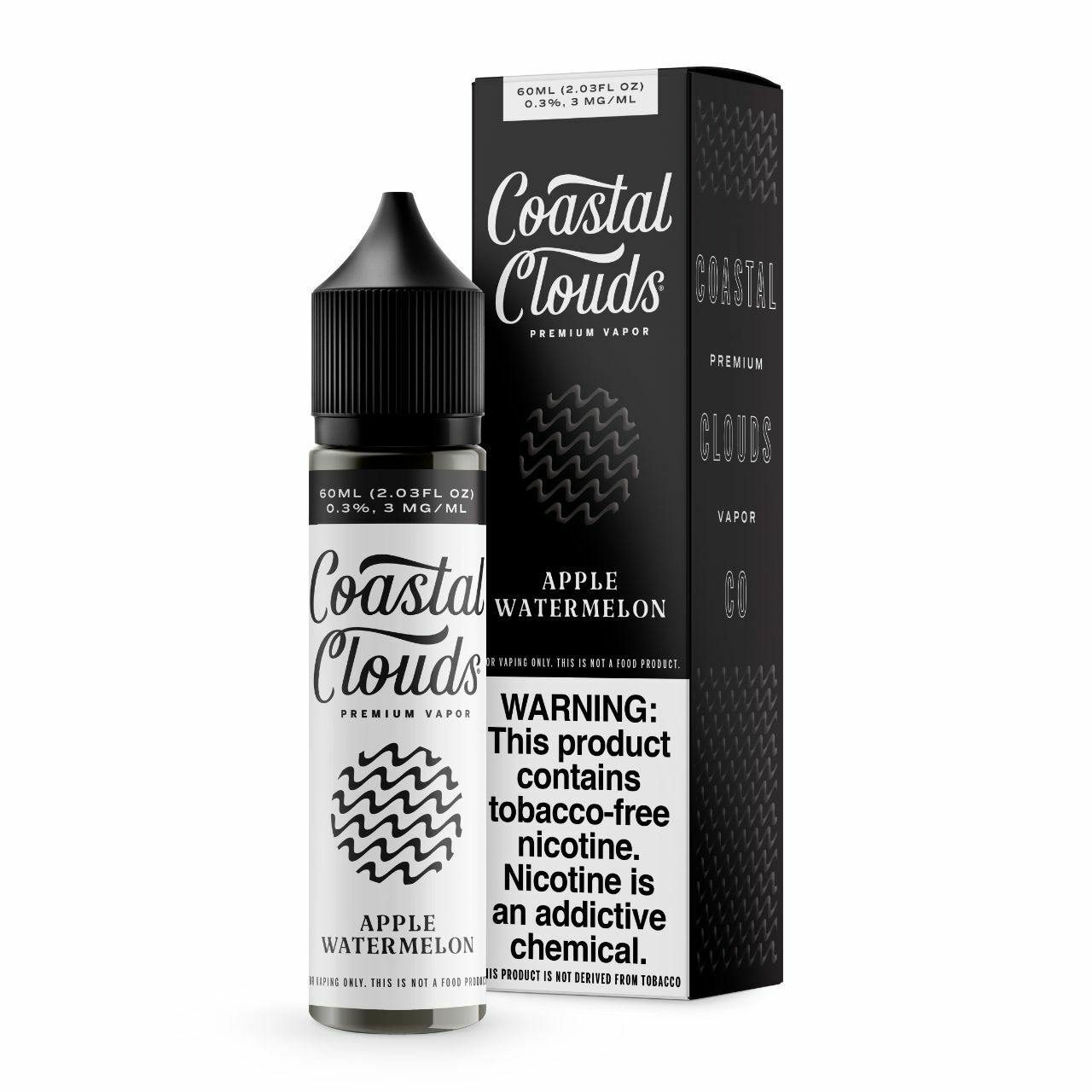 Coastal Clouds Apple Watermelon 60ML E-Juices