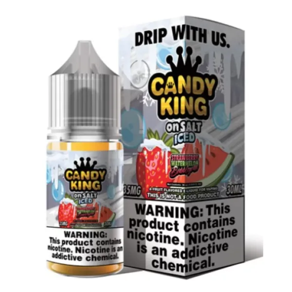 Candy-King-Strawberry-Watermelon-Bubblegum-on-Salt-Iced-30ml-E-Juice-jpg.webp Candy King Strawberry Watermelon Bubblegum on Salt Iced 30ml E-Juice