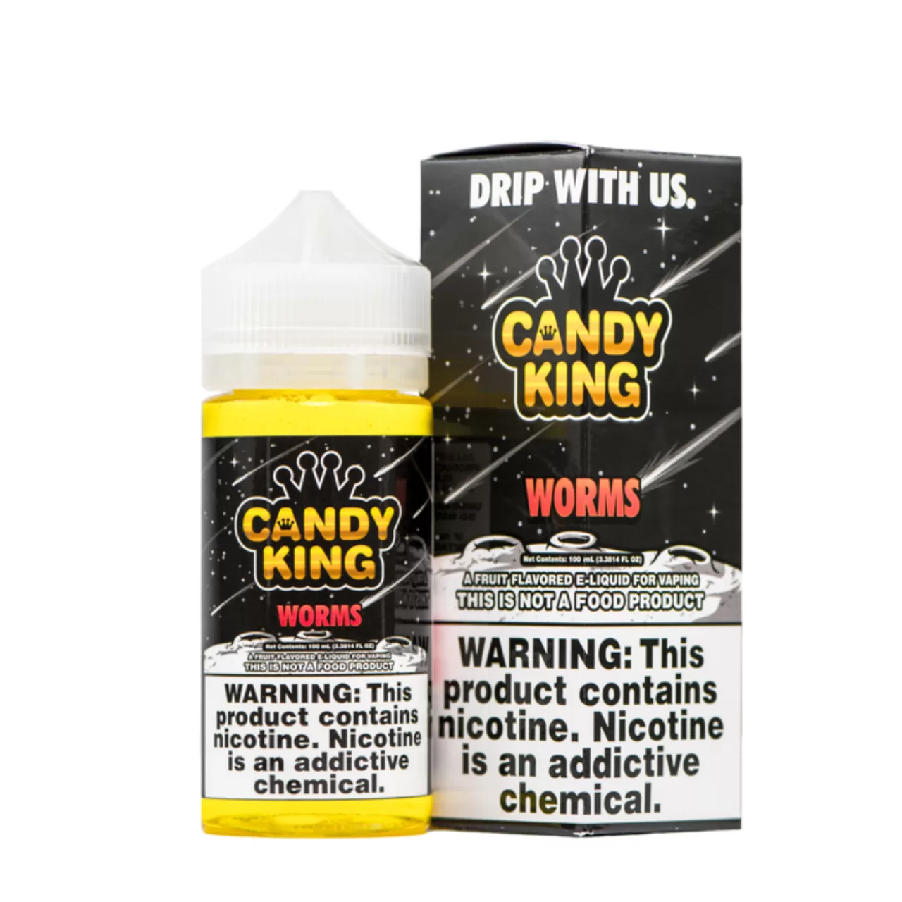 Candy King Worms 100ml-E-Juice