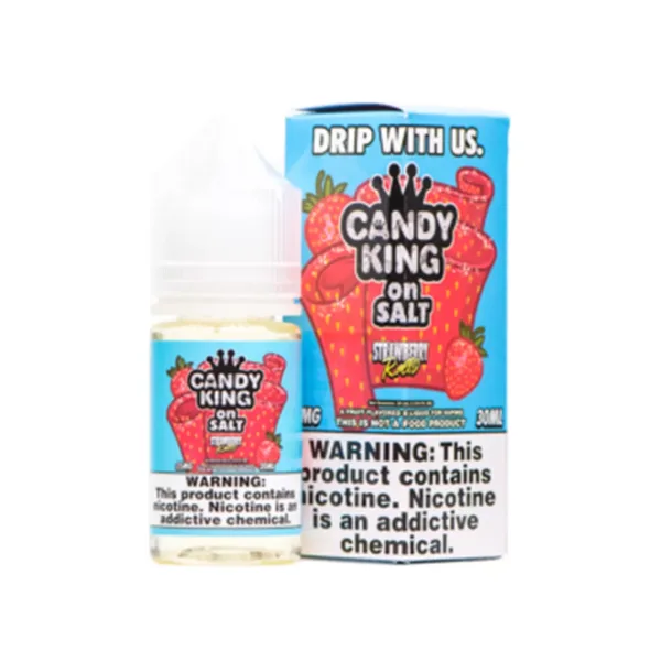 Candy-King-on-Salt-Strawberry-Rolls-30ml-E-Juice-jpg.webp Candy King on Salt Strawberry Rolls 30ml E Juice