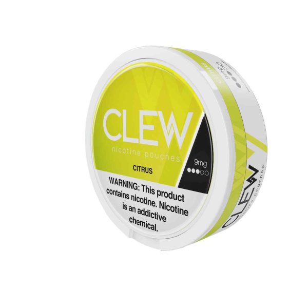 Clew Nicotine Pouches-Citrus Clew Nicotine Pouches-Citrus