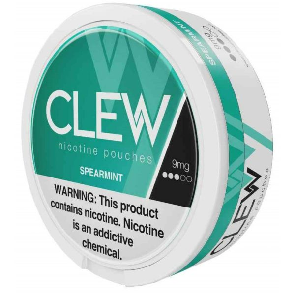 Clew-Nicotine-Pouches-Spear-Mint-9mg.jpg Clew Nicotine Pouches Spear Mint 9mg