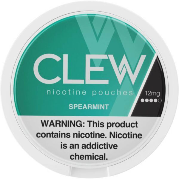Clew-Nicotine-Pouches-Spearmint-12mg.jpg Clew Nicotine Pouches Spearmint 12mg