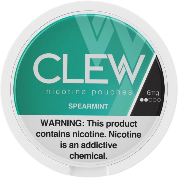 Clew-Nicotine-Pouches-Spearmint-6mg.jpg Clew Nicotine Pouches Spearmint 6mg