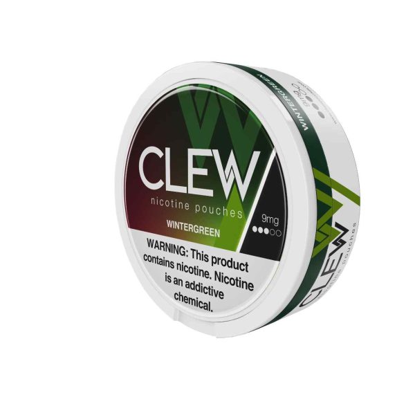 Clew Nicotine Pouches-Wintergreen Clew Nicotine Pouches-Wintergreen