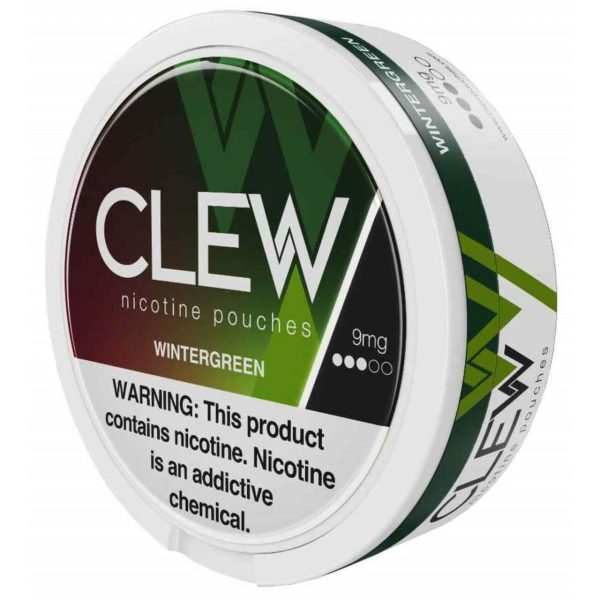 Clew-Nicotine-Pouches-Wintergreen-9mg.jpg Clew Nicotine Pouches Wintergreen 9mg