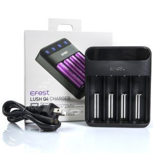 Efest LUSH Q4 Intelligent LED Battery Charger 4 Bay