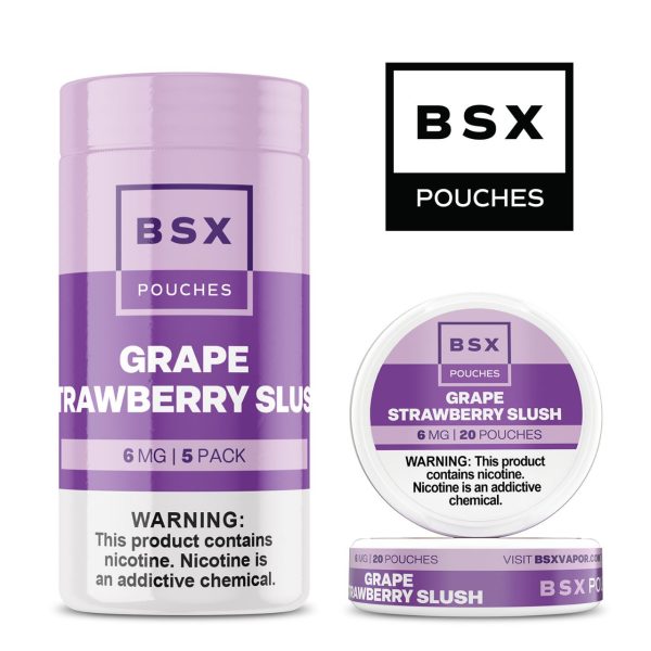 Glas-BSX-Nicotine-Pouches-Grape-Strawberry-Slush.jpg Glas BSX Nicotine Pouches Grape Strawberry Slush