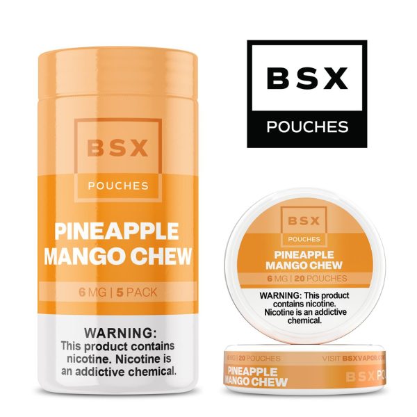 Glas-BSX-Nicotine-Pouches-Pineapple-Mango-Chew.jpg Glas BSX Nicotine Pouches Pineapple Mango Chew