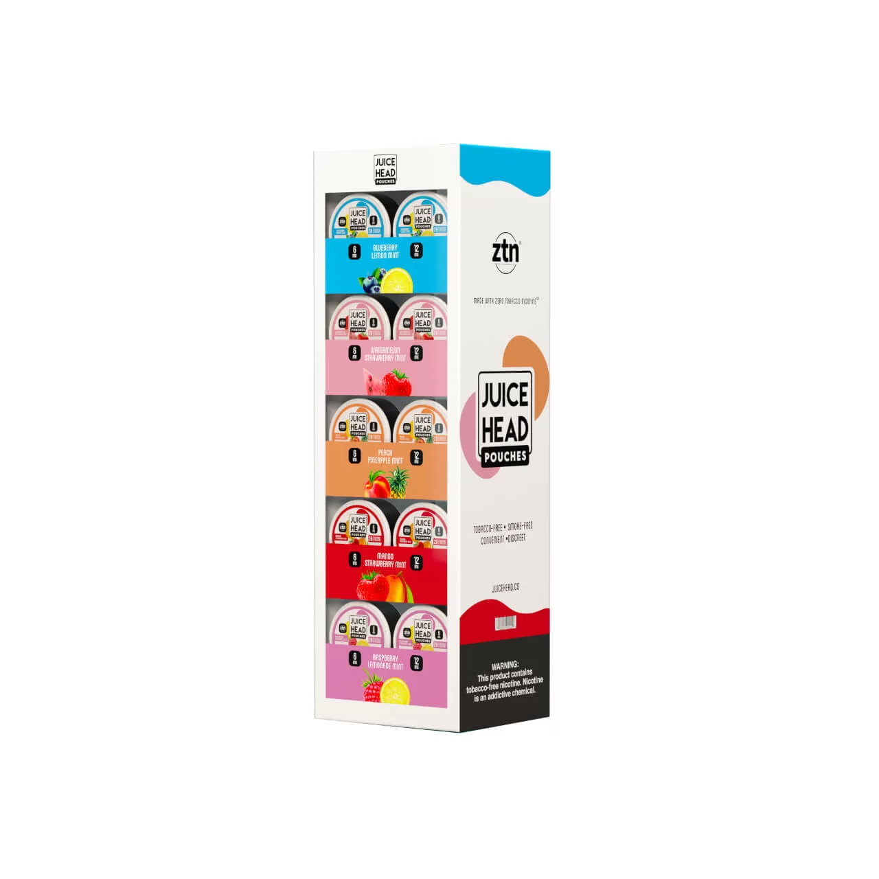 Juice Head ZTN Nicotine Pouches 50 Unit Display