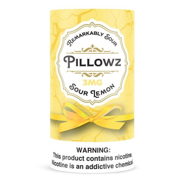 Pillowz TFN Pouches - 5PK Sour Lemon - 3MG Pillowz TFN Pouches - 5PK Sour Lemon - 3MG