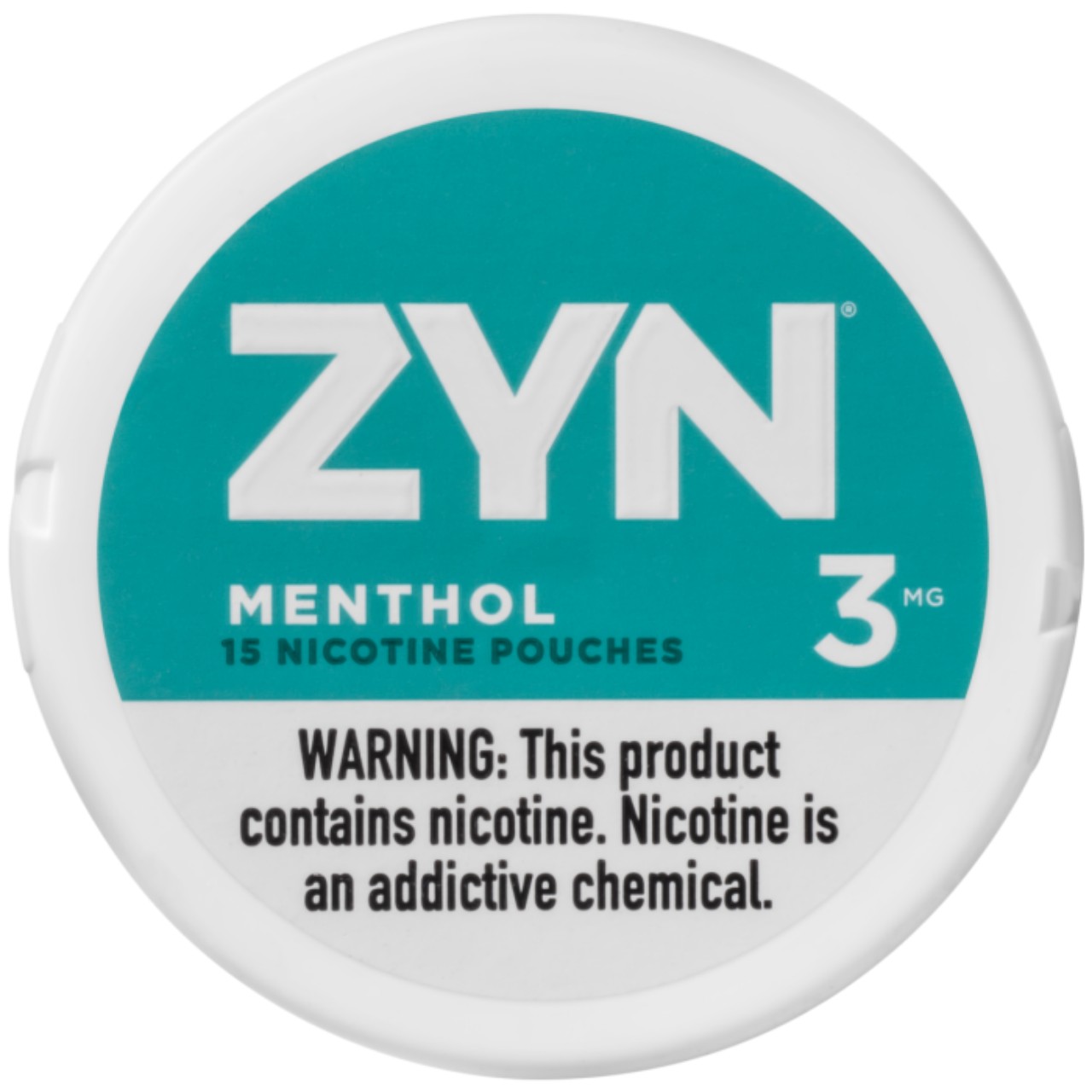 ZYN Nicotine Pouches 1PK Menthol 3MG